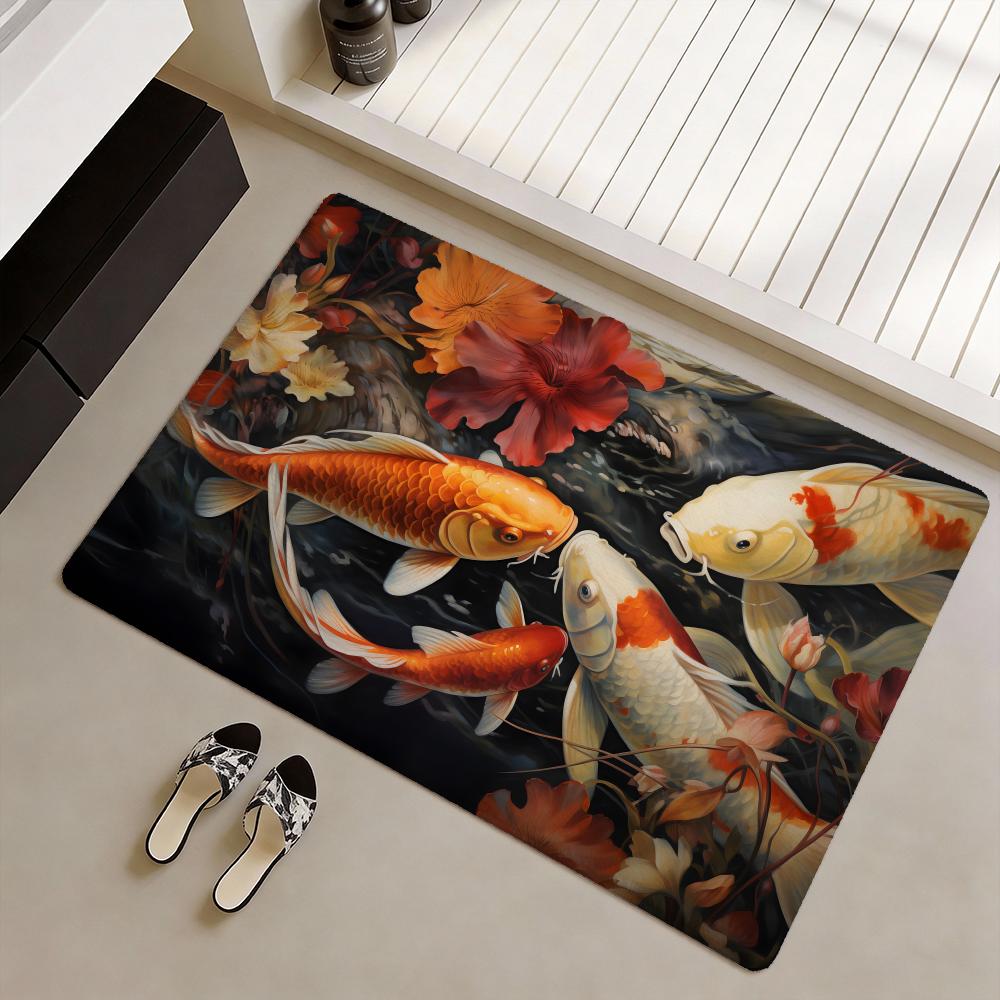 Koi fish that bring you good l - Home Goods Bathroom Decor 评论和价格