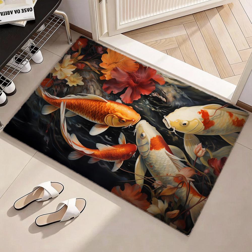 Koi fish that bring you good l - Home Goods Bathroom Decor 评论和价格