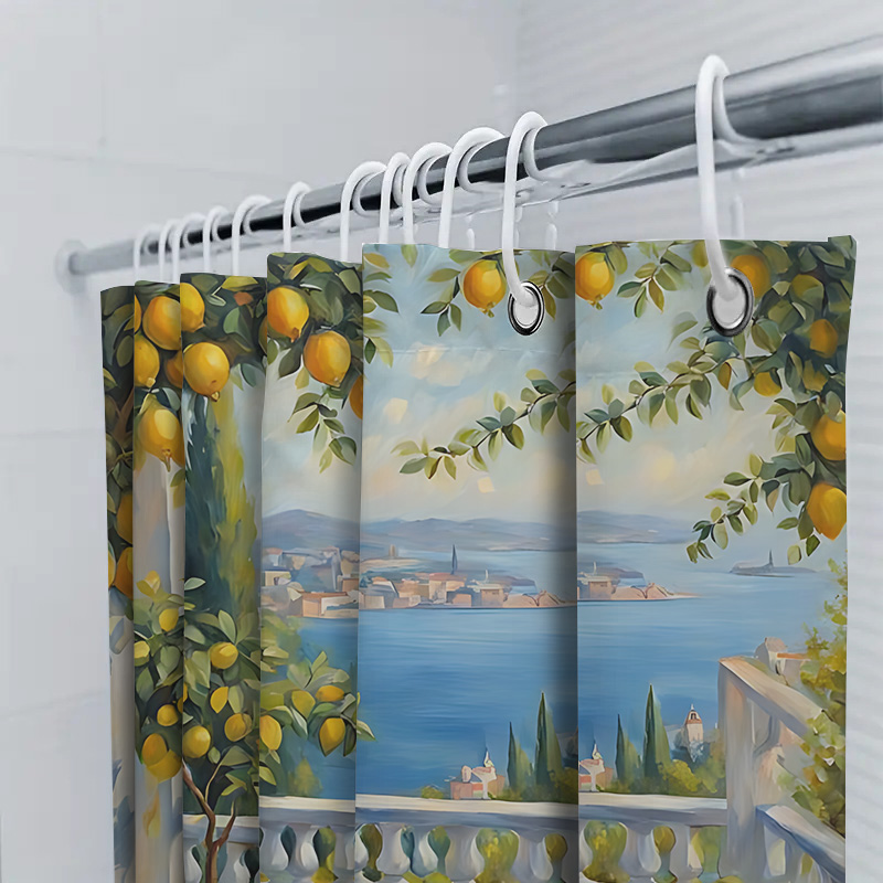 Mediterranean Lemon Garden Sho - Home Bathroom Design Ideas 评论和价格